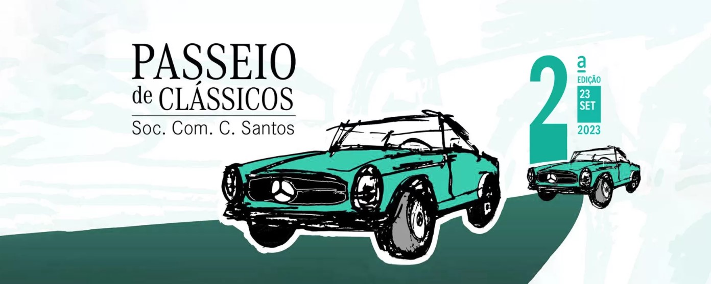 II Passeio de clássicos Soc. Com. C. Santos - Mercedes-Benz com inscrições abertas 17