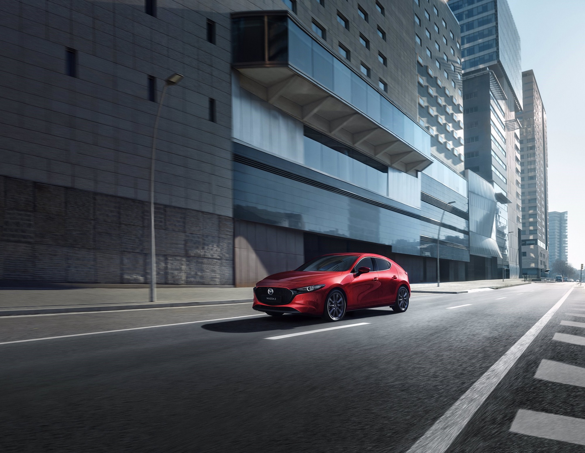 Sistemas de segurança e infotainment mais evoluídos na Geração 2024 do Mazda3 14