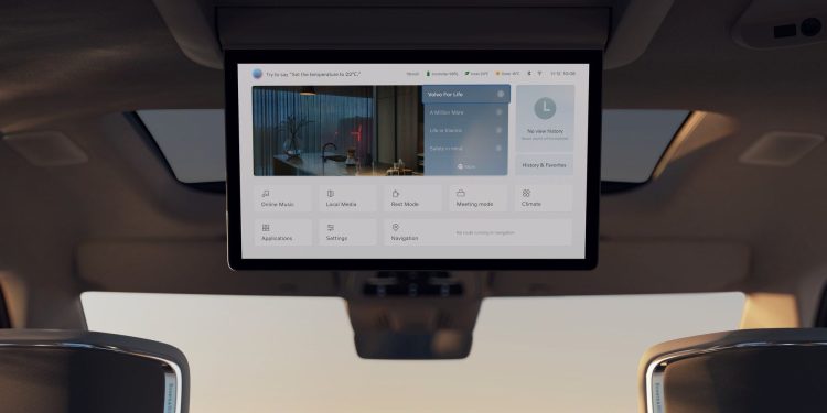 Novo Volvo EM90 é o primeiro MPV 100% elétrico da Volvo Cars 19