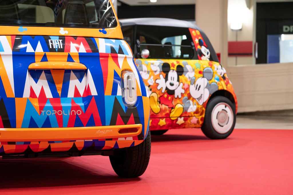 Os Fiat Topolino dedicados ao Mickey Mouse dão cor à Rampa Norte de Lingotto 18