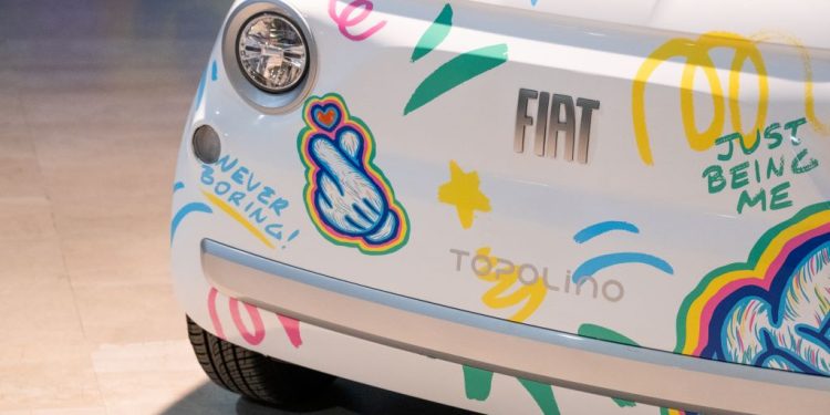 Os Fiat Topolino dedicados ao Mickey Mouse dão cor à Rampa Norte de Lingotto 19