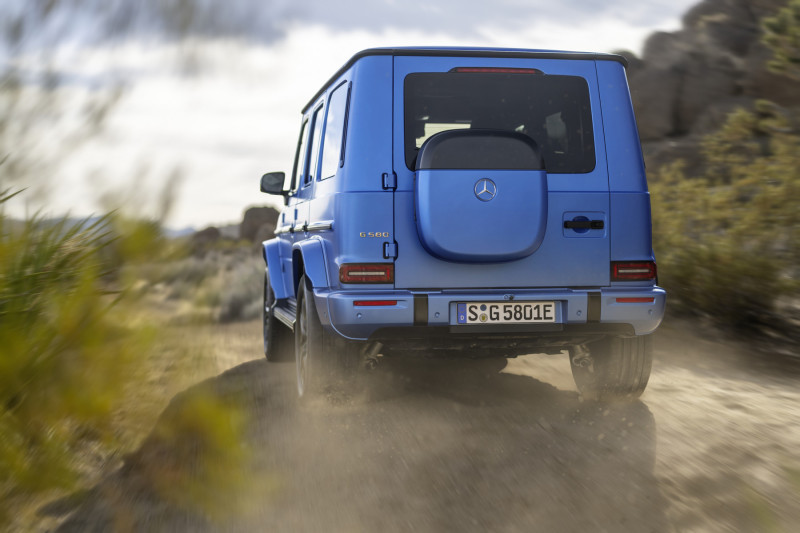 Mercedes-Benz Classe G 580 com Tecnologia EQ. O todo-o-terreno eletrificado 16