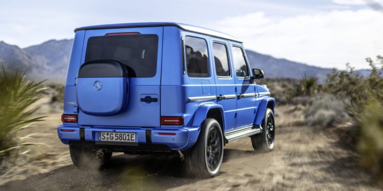 Mercedes-Benz Classe G 580 com Tecnologia EQ. O todo-o-terreno eletrificado 17