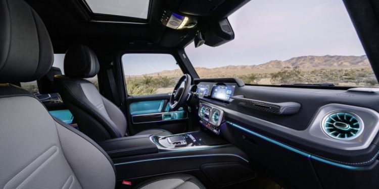 Mercedes-Benz Classe G 580 com Tecnologia EQ. O todo-o-terreno eletrificado 32