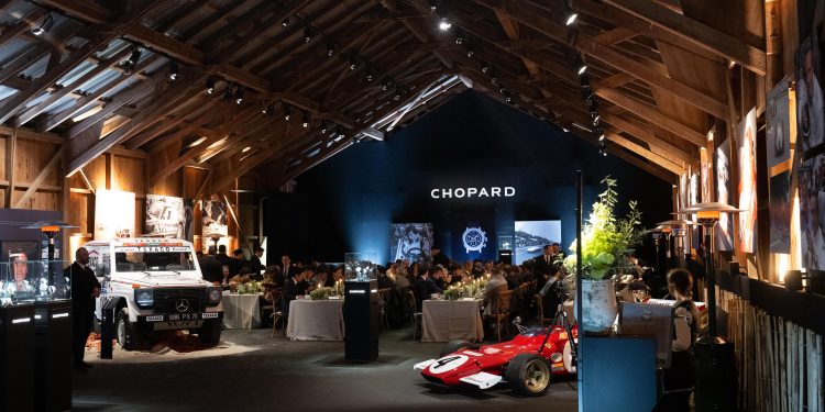 Karl-Friedrich Scheufele e Jacky Ickx apresentam o novo Mille Miglia Classic Chronograph JX7 17