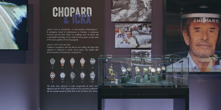 Karl-Friedrich Scheufele e Jacky Ickx apresentam o novo Mille Miglia Classic Chronograph JX7 20