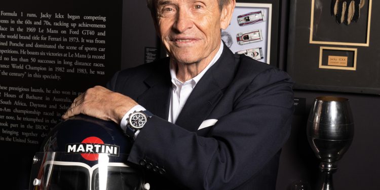 Karl-Friedrich Scheufele e Jacky Ickx apresentam o novo Mille Miglia Classic Chronograph JX7 26