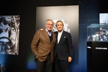 Karl-Friedrich Scheufele e Jacky Ickx apresentam o novo Mille Miglia Classic Chronograph JX7 1