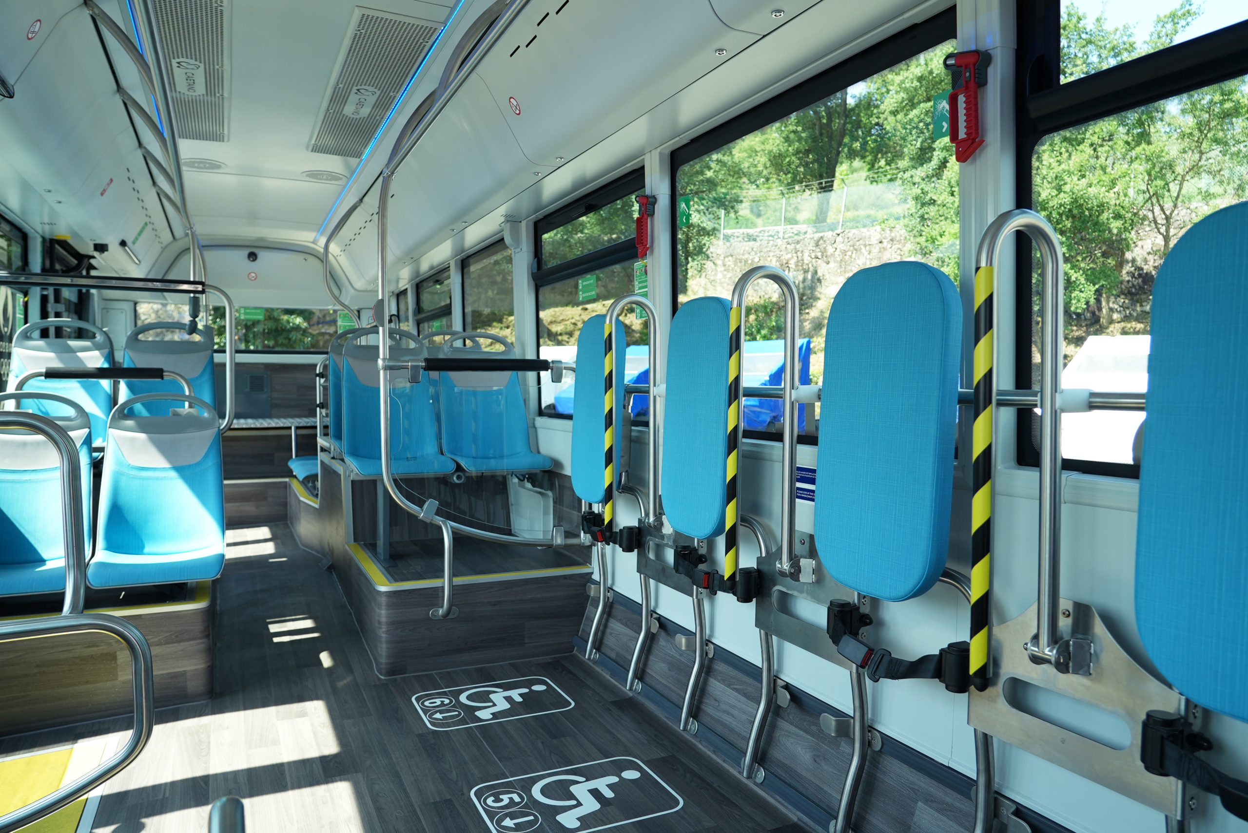 Autocarros elétricos movidos a hidrogénio da CaetanoBus transportaram atletas de todo o mundo nos Jogos Olímpicos de Paris 17