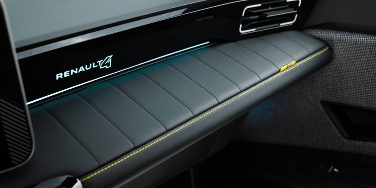 Renault 4 E-Tech 100% elétrico: o automóvel elétrico mais versátil do segmento B 36