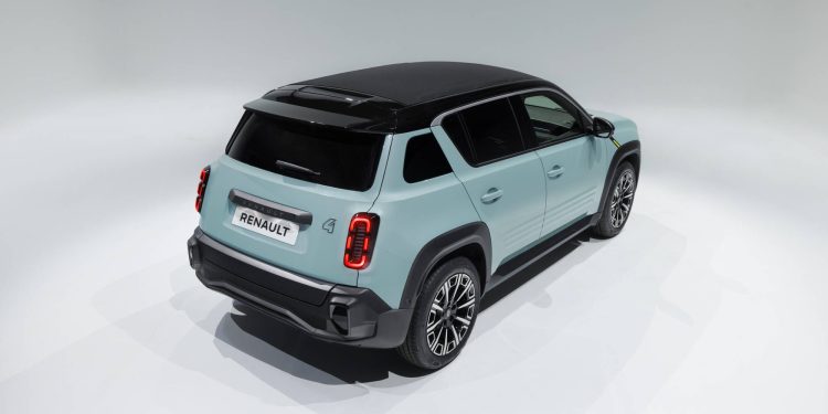 Renault 4 E-Tech 100% elétrico: o automóvel elétrico mais versátil do segmento B 70