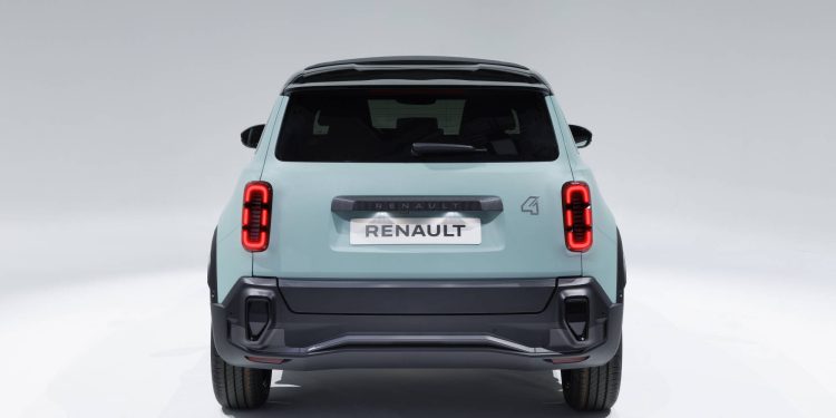 Renault 4 E-Tech 100% elétrico: o automóvel elétrico mais versátil do segmento B 72