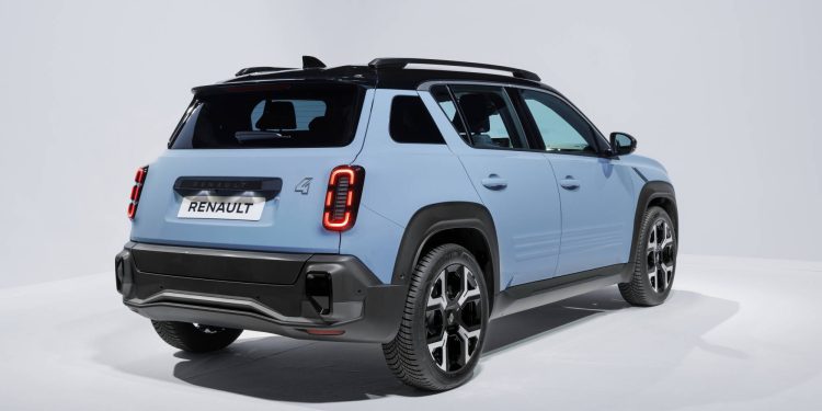 Renault 4 E-Tech 100% elétrico: o automóvel elétrico mais versátil do segmento B 79