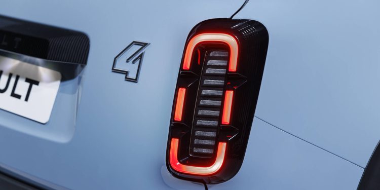 Renault 4 E-Tech 100% elétrico: o automóvel elétrico mais versátil do segmento B 116