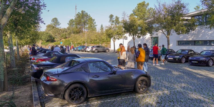 Passeio por Terras Templárias do Clube Roadster MX-5 PT reúne 35 Mazda MX-5 19