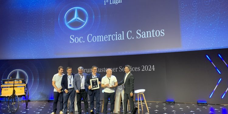 Soc. Com. C. Santos é a Melhor Oficina Mercedes-Benz em Portugal 16