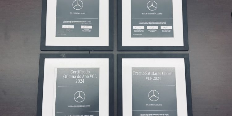 Soc. Com. C. Santos é a Melhor Oficina Mercedes-Benz em Portugal 18