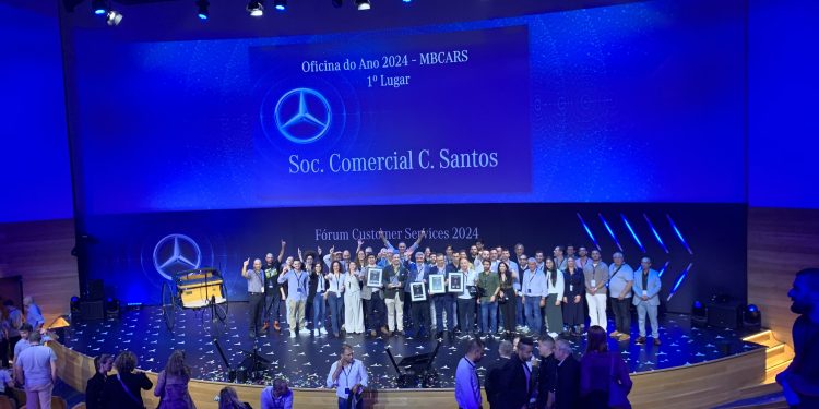 Soc. Com. C. Santos é a Melhor Oficina Mercedes-Benz em Portugal 19