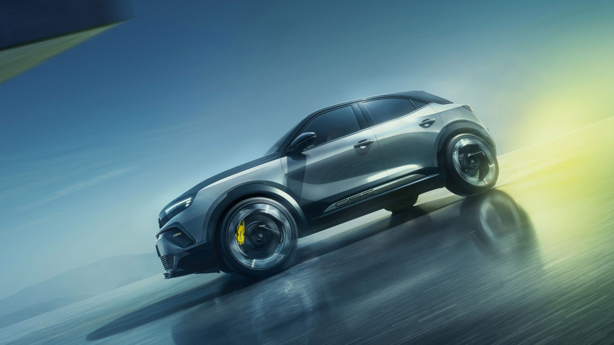 O mais rápido dos Opel totalmente elétricos: revelado o impressionante Opel Mokka GSE 14
