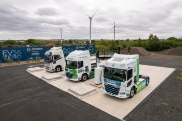 Nissan eletrifica cadeia de abastecimento com estação de carregamento para camiões elétricos 15