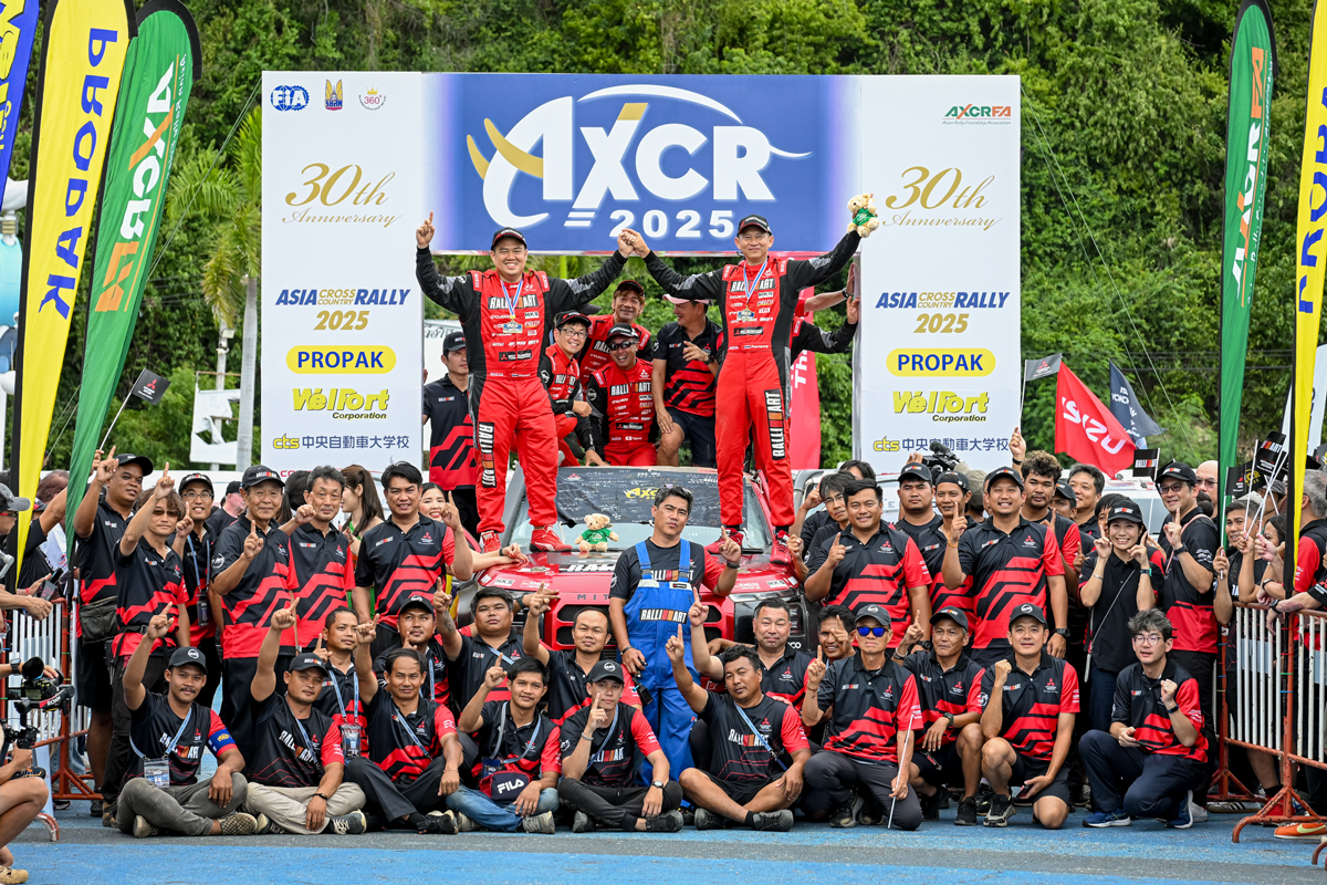Mitsubishi Ralliart vence Asia Cross Country Rally 2025 13