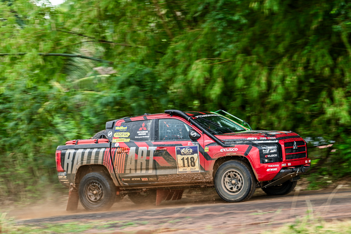 Mitsubishi Ralliart vence Asia Cross Country Rally 2025 14