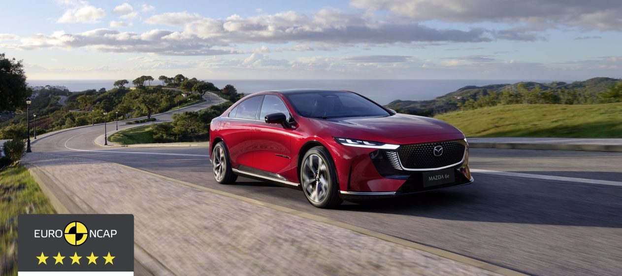 Novo Mazda6e premiado com 5 estrelas na avaliação Euro NCAP 28