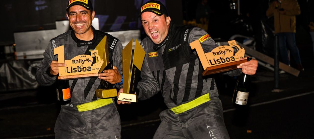 Gil Antunes e Alex Ramos triunfam no Rally de Lisboa nas Duas Rodas Motrizes e na Peugeot Rally Cup Portugal 16