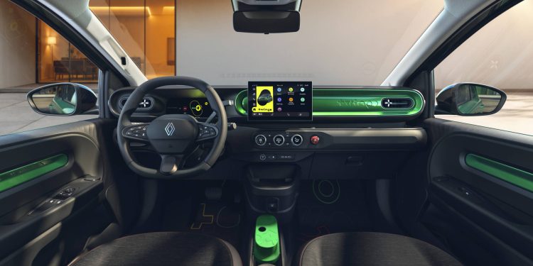 O Renault Twingo E-Tech elétrico está disponível a partir de 19.490 euros 33