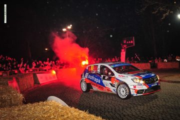 Gil Antunes celebra 20 anos de carreira com pódio e espetáculo no Rally Terras de Oiro 3
