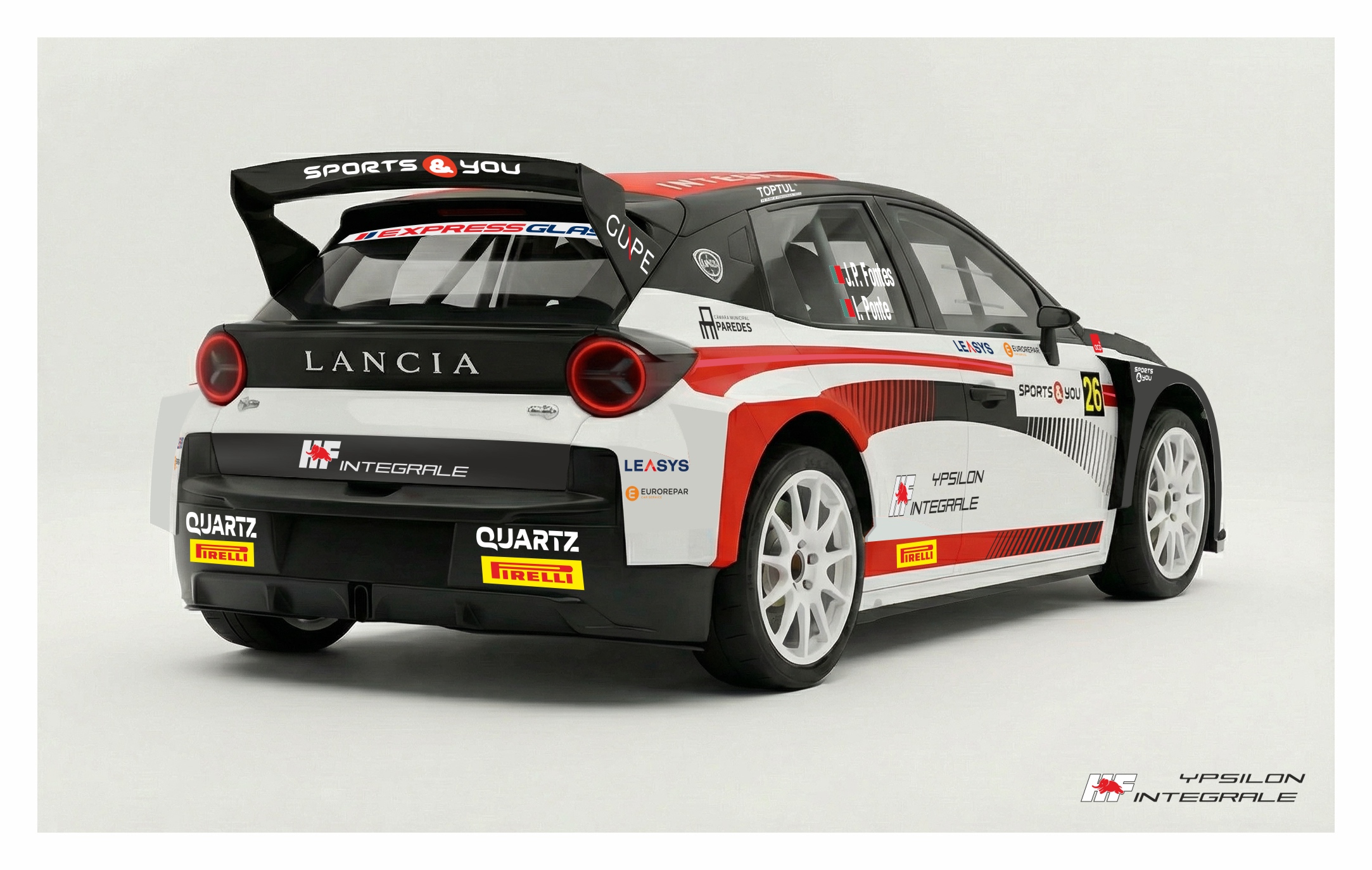 José Pedro Fontes / Inês Ponte escolhem o novo Ypsilon Rally2 HF Integrale para o Campeonato de Portugal de Ralis 13