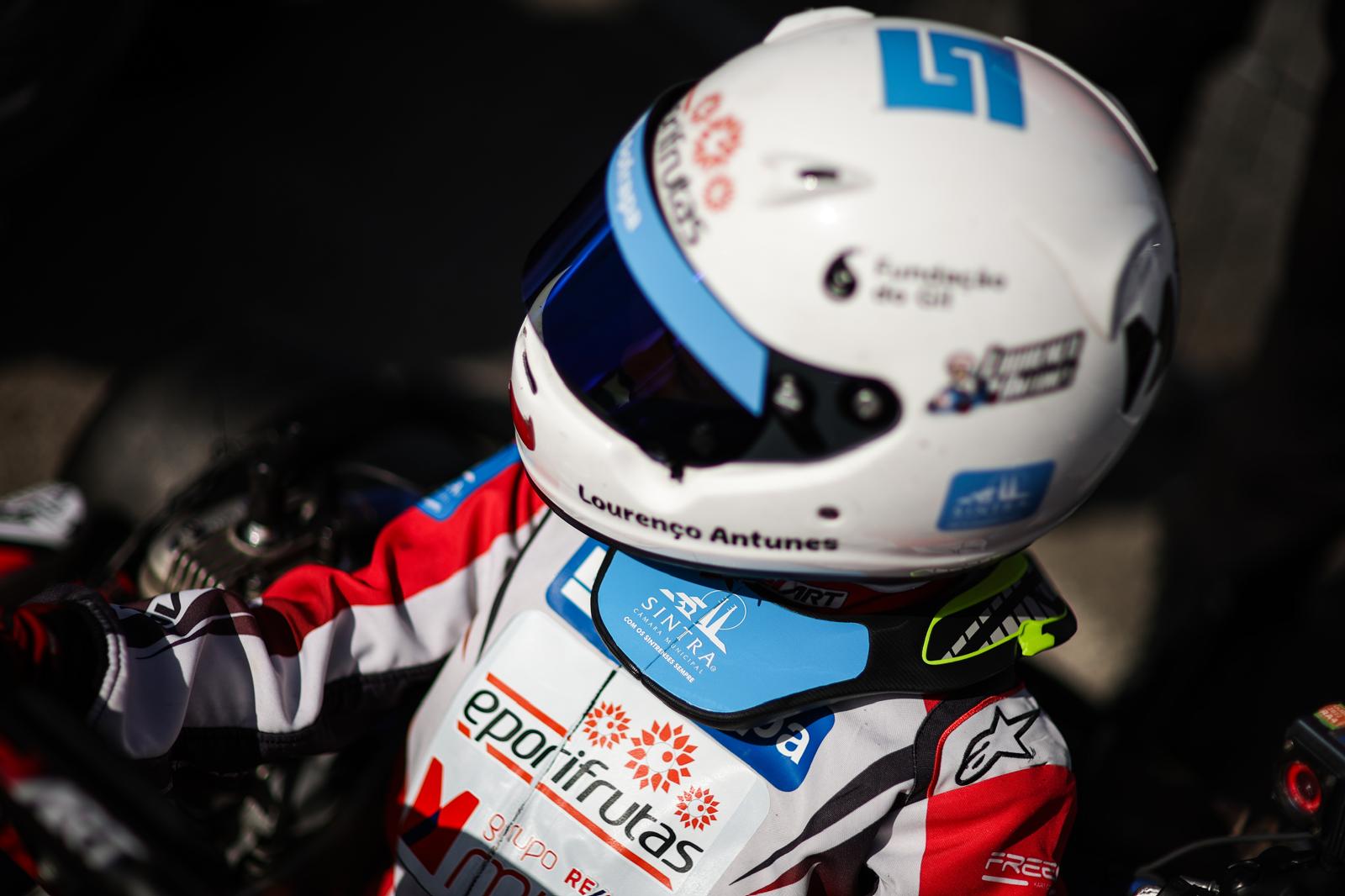 Lourenço Antunes inicia o Campeonato de Portugal de Karting com pódio 15