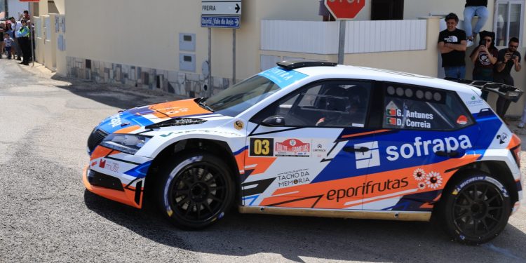 Gil Antunes e Diogo Correia com ritmo forte no Rally das Camélias 17
