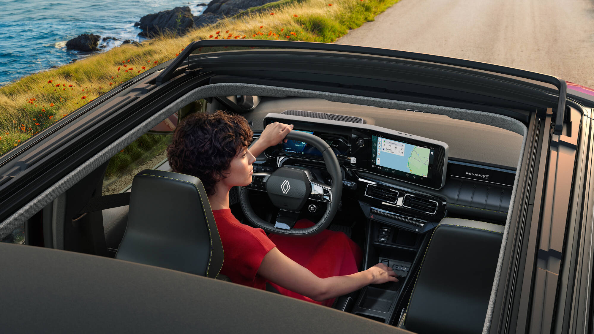 Renault 4 E-Tech elétrico Plein Sud: aventura de capota aberta a partir de 37 040€* 16