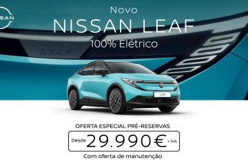 Novo Nissan LEAF disponível em pré-venda a partir de 29.990 euros + IVA 1