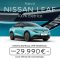 Novo Nissan LEAF disponível em pré-venda a partir de 29.990 euros + IVA 27