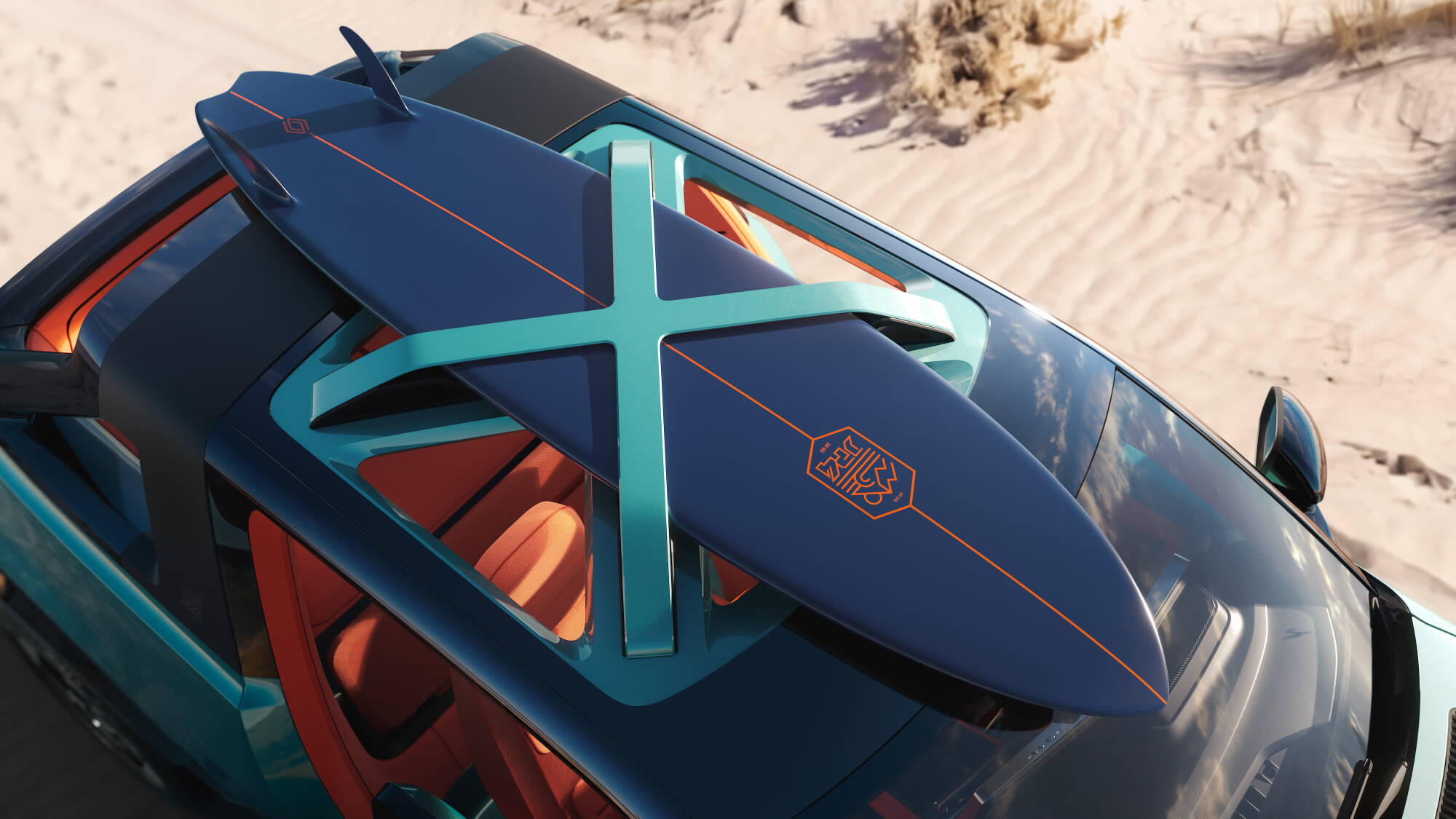 Renault 4 JP4x4 Concept: a versão «aventureira de praia» do Renault 4 em estreia mundial no Roland Garros 2026 16