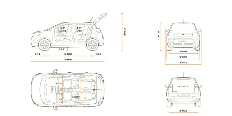 Novo Dacia Spring: 100% elétrico, 100% Dacia 41