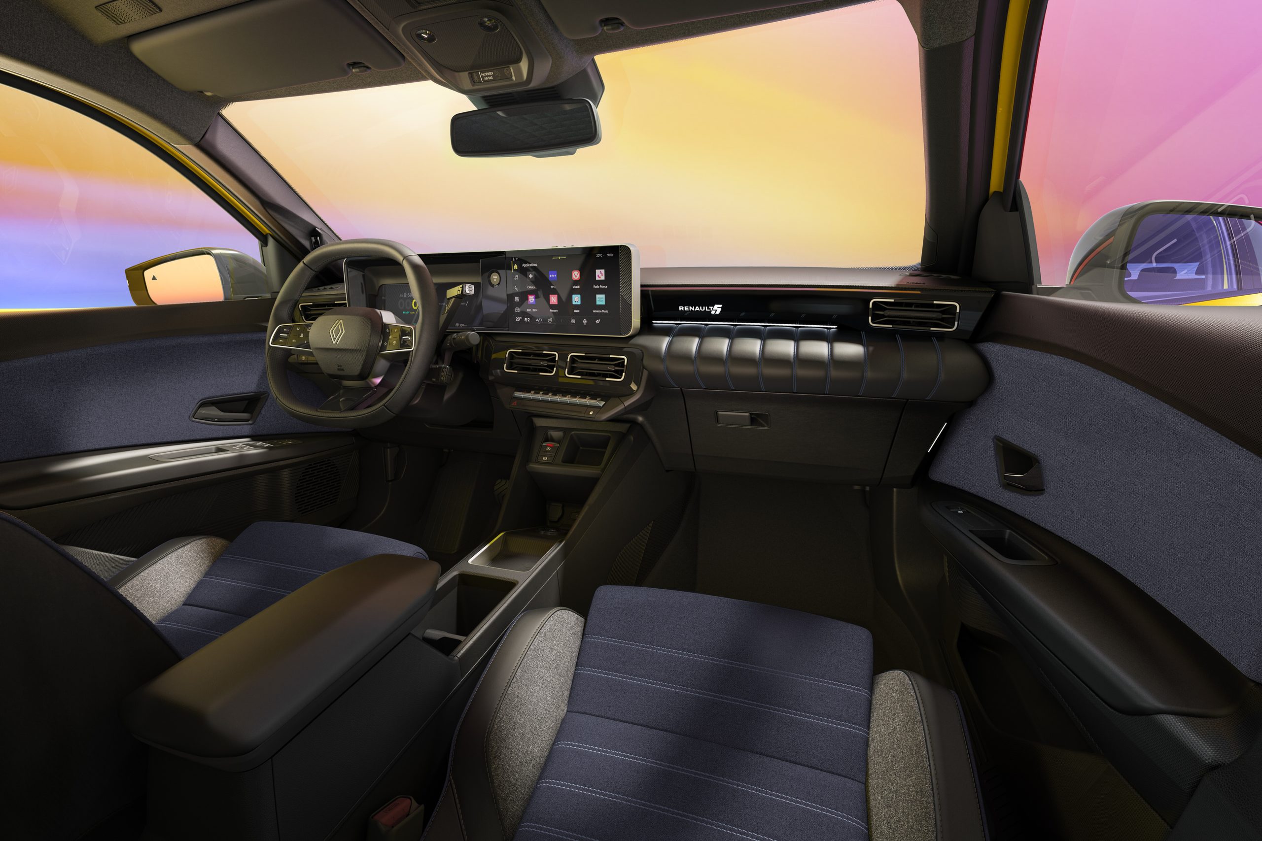 A gama Renault 5 E-Tech elétrico ganha novos argumentos graças à maior eficiência, autonomia e versatilidade 16