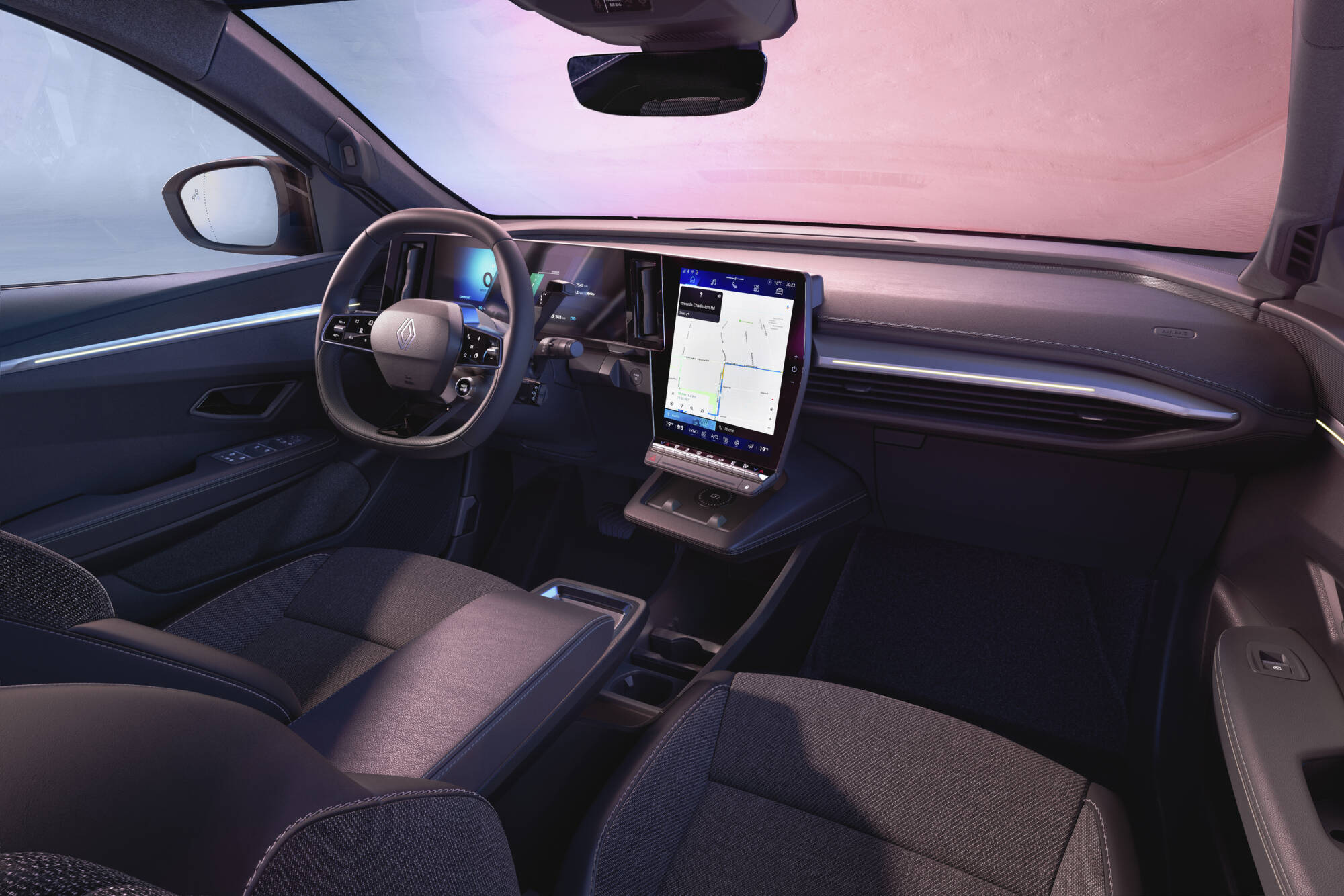Scenic E-Tech elétrico: atualizado para um conforto, conectividade e desempenho elétrico melhorado 20